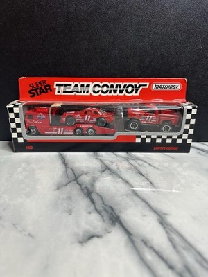 NIB Team Envoy NASCAR Semi Car Truck Matchbox Bill Elliot #11 Goodyear LE 1992