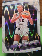 Kayla Thornton 2025 Panini Prizm WNBA #17 White Seismic-Golden State Valkyries