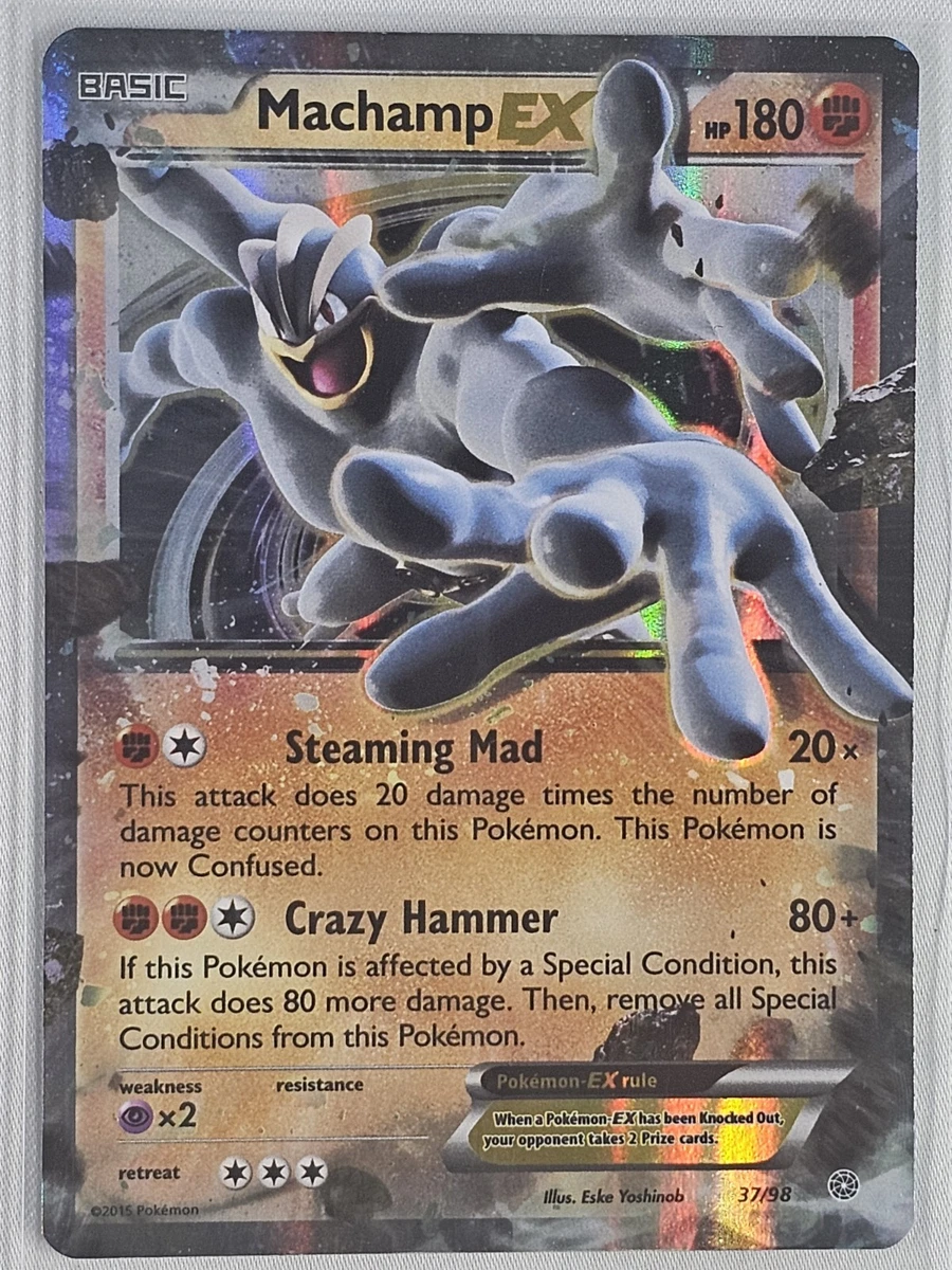 machamp ex pokemon card Amazon.com: Pokemon - Machamp EX (XY108) - XY Black Star Promos main image 0
