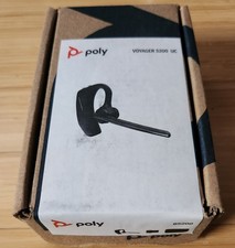 Plantronics Poly Voyager 5200 UC Bluetooth Headset 206110-102, 7K2F3AA New