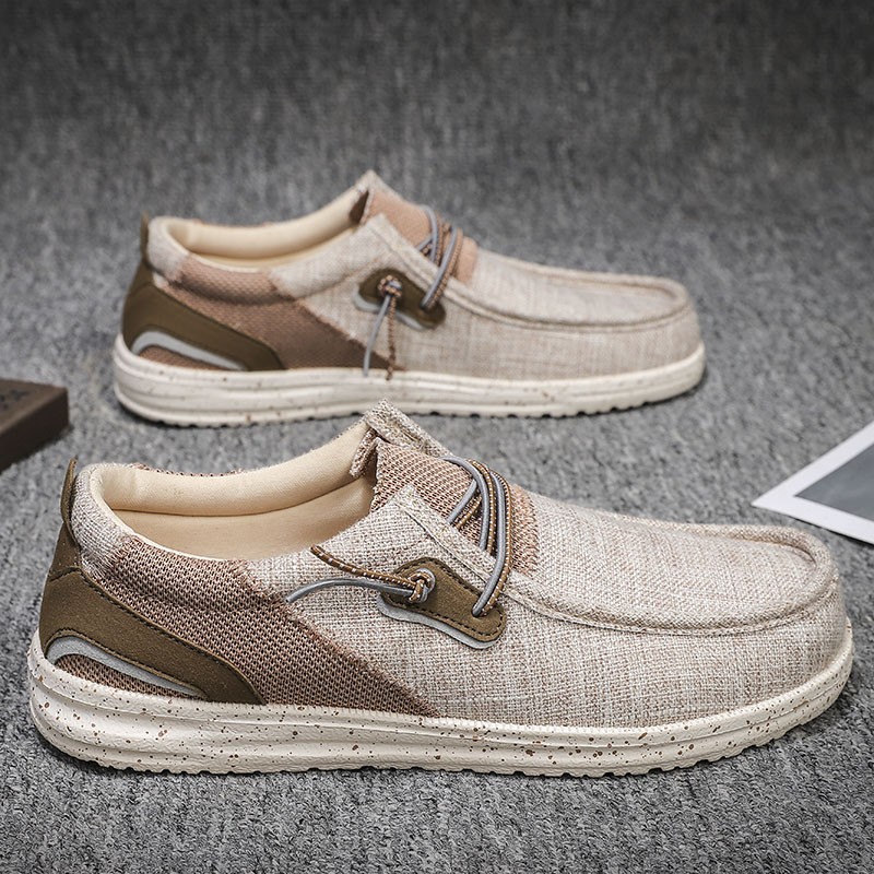 Hombres Moda Informal Zapatos de Tío Zapatos de Lona Verano