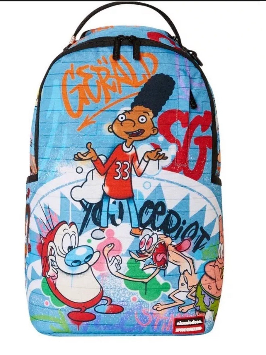 Sprayground Hey Arnold Nick 90s Crew Standing Out DLXSR Backpack — New