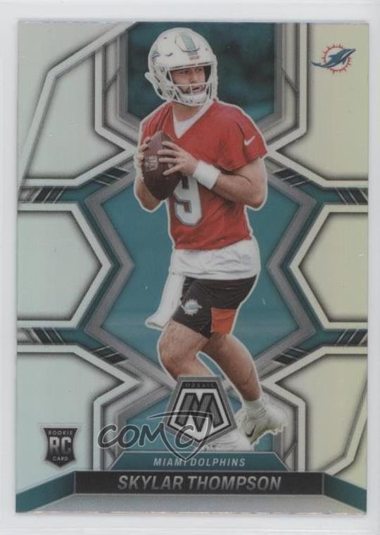 2022 Panini Mosaic Rookies Silver Prizm Skylar Thompson #366 Rookie RC 10qe