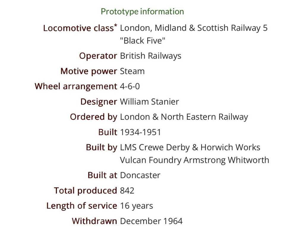 Hornby R3805 OO Scale BR Class 5MT One:One Collection 4-6-0 Steam 45379 Era 11 - Image 3 of 4
