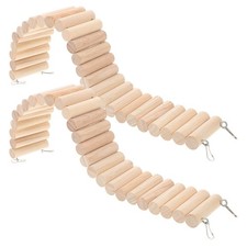 2 Pcs Hamster Exercise Toy Cage Accessories Guinea Pig Toys for Bridge Ladder
