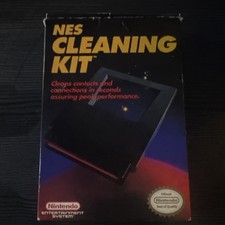NINTENDO NES CLEANING KIT- CARTRIDGE  & BOX - TESTED & WORKING (MCK29)