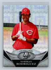 2011 Bowman Platinum #BPP39 Yorman Rodriguez Prospects X-Fractors Reds D60