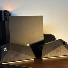 HP X1000 Gaming Speakers. 2.1. RGB Lighting. 60W. Black