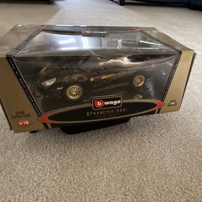 Bburago Gold Collection 1:18 Porsche GT3 Cup 2003 Diecast Black Limited