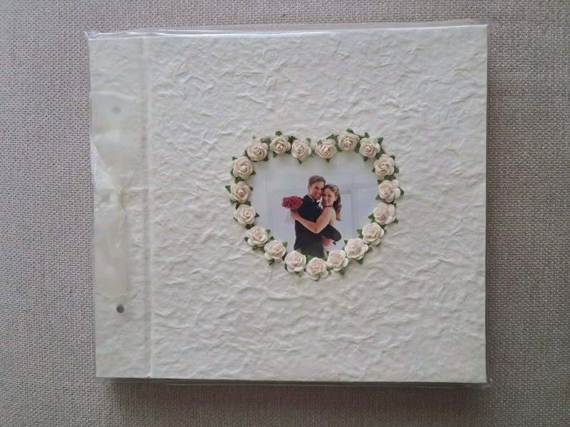 World Paper WEDDING Photo Album Tree Free Archival Pages, NEW