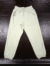 AYR All Year Round Light Green Fleece Sweatpants Women  s Small Elastic