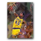 A.C. Green Art Card Limited 42/50 Edward Vela Signed (Los Angeles Lakers)