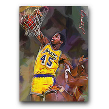 A.C. Green Art Card Limited 42/50 Edward Vela Signed (Los Angeles Lakers)