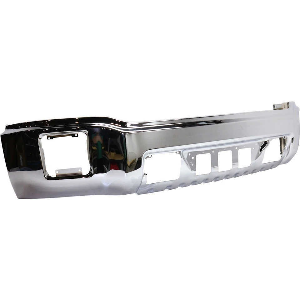 Front Bumper For 2014-2015 GMC Sierra 1500 Chrome Steel 22902307 GM1002848 - Изображение 3 из 4