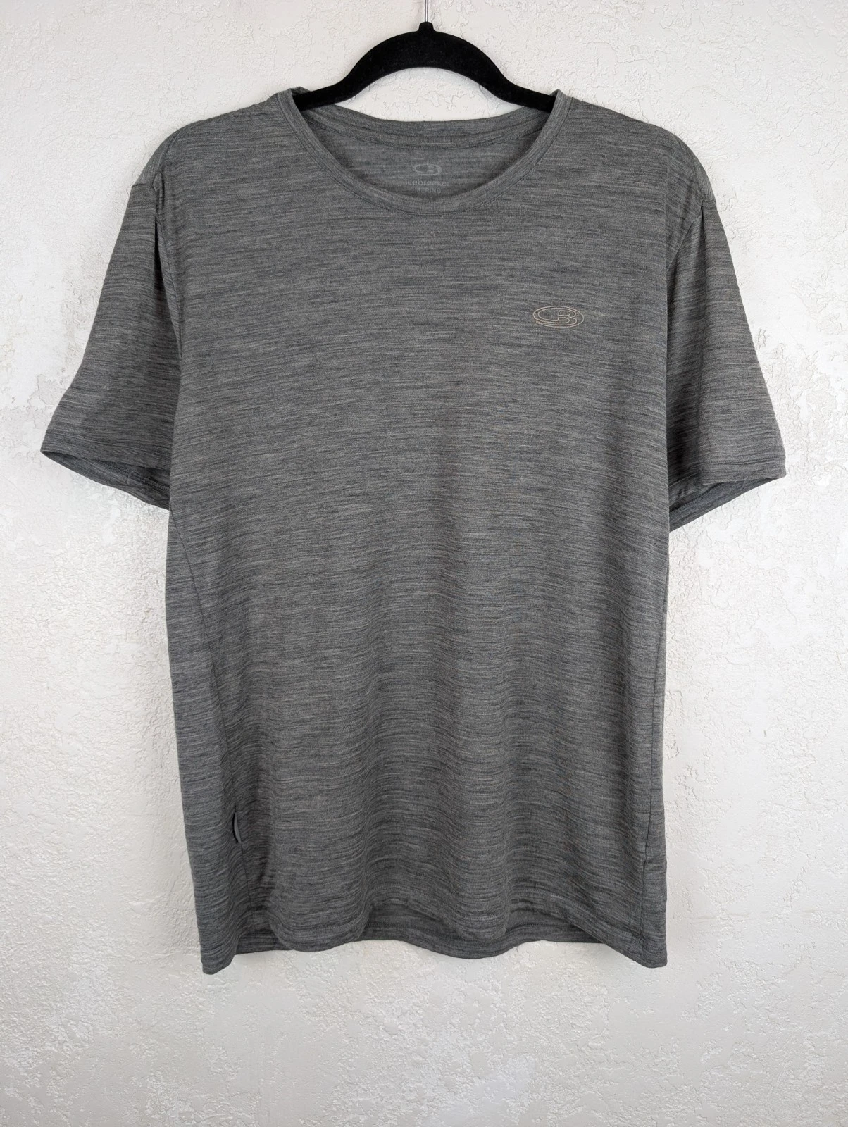 Icebreaker Men's Merino Wool Blend Grey Casual Outdoor T-shirt Size M
Opens in a new window or tab