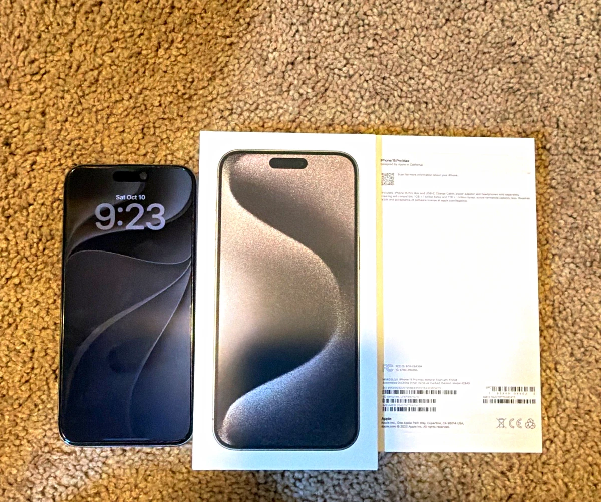 Preços baixos em Apple iPhone 15 Pro Max 512GB | eBay