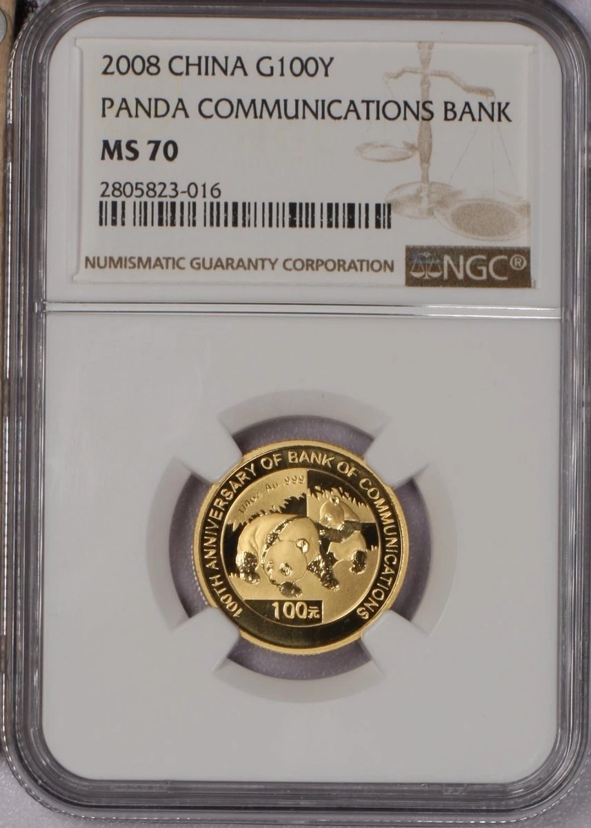 NGC Certified MS 70 Chinese Panda Gold Bullion Coins for sale | eBay
