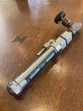 Steampunk Gauge Cenco Central Scientific Thorpe Gauge Antique w/Hoke Valve