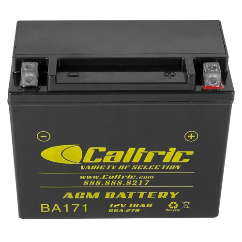 AGM Battery for Polaris Scrambler XP 850 1000 HO Eps 2014 2015 - Imagen 5 de 8