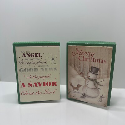 Brother and Sister Desing Studio Set Of 2 Boxes of Christmas Cards Brand New