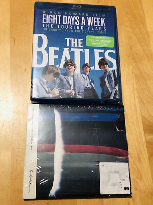 BEATLES Eight Days A Week The Touring Years Blu-ray NEW BONUS Wings Over America