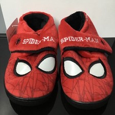 Marvel Spider-Man Kids Slip On Slippers w/Strap Size US 11 / EU 28