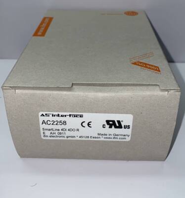 Ifm AS-Interface I/O Modul SmartLine 4DI 4DO R | AC2258 