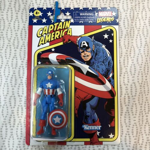 Hasbro Marvel Legends Retro 3,75" Captain America Kenner Action figure - Picture 1 of 2
