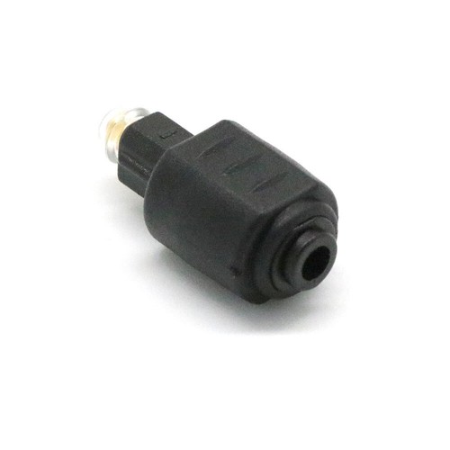 To Square Spdif Female To Male Optical Audio Adapter Mini Jack Plug To Toslink - Picture 2 of 7
