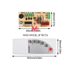 Electric Fan Universal Control Board Modified Circuit Board Repair Board Remote