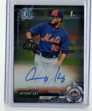 ANTHONY KAY 2017 Bowman Chrome RC Auto 2 Available