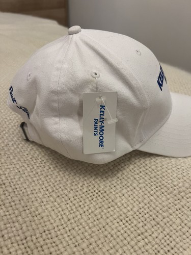 Kelly-Moore Paints Slideback Hat White OSFA The Painter's Paint Store - Picture 2 of 4