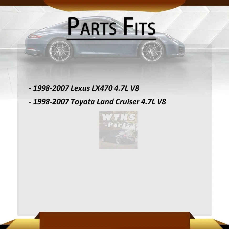 2 Mevotech conjunto de braço de controle dianteiro esquerdo superior e inferior para 1998 Lexus LX470 - Imagem 2 de 4