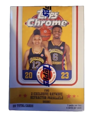 2023 Topps McDonald's Chrome All American Basketball Sealed Blaster Box Bronny?