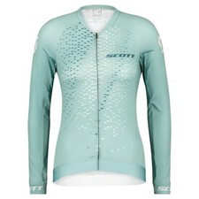 Scott RC Pro Damen Fahrrad Trikot lang grün 2022