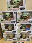 The Child (Baby Yoda/Grogu)Funko Pop Lot Mandalorian Pin and Star Wars Kyrze Pop