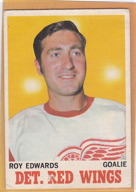 Roy Edwards #21 Hockey Cards 1970 O-Pee-Chee trading card — raw and PSA graded price guide