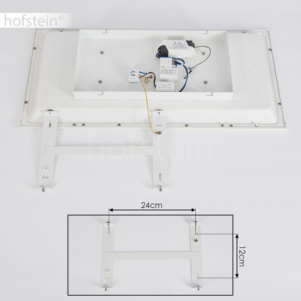 LED Deckenleuchte mit Bewegungsmelder Moderne Flur Deckenlampe IP54 Wasserdichte Deckenbeleuchtung 3000K Rechteck LED Wandleuchte für Treppe Wohnzimmer Balkon Küche Garage Veranda Lampen