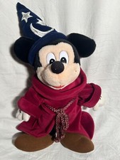 Mickey Mouse The Disney Store Sorcerer's Apprentice Fantasia Plush Stuffed