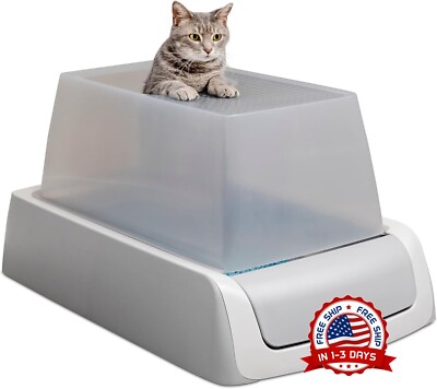 caja de arena para gatos automatica arenero gato autolimpiable