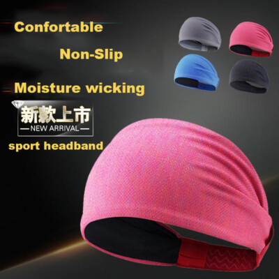 Womens Sweat Sweatband Headband Yoga Gym Running Stretch  display picture 1