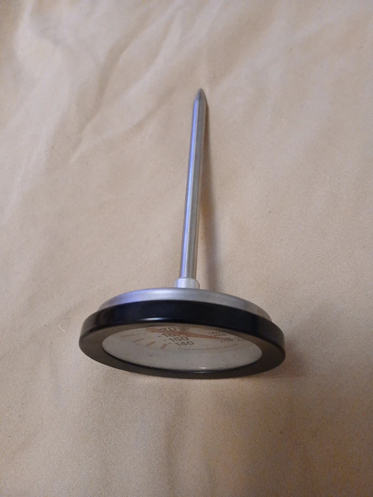 FARBERWEAR Meat Thermometer Oven Silver Range Barbecue Temperature