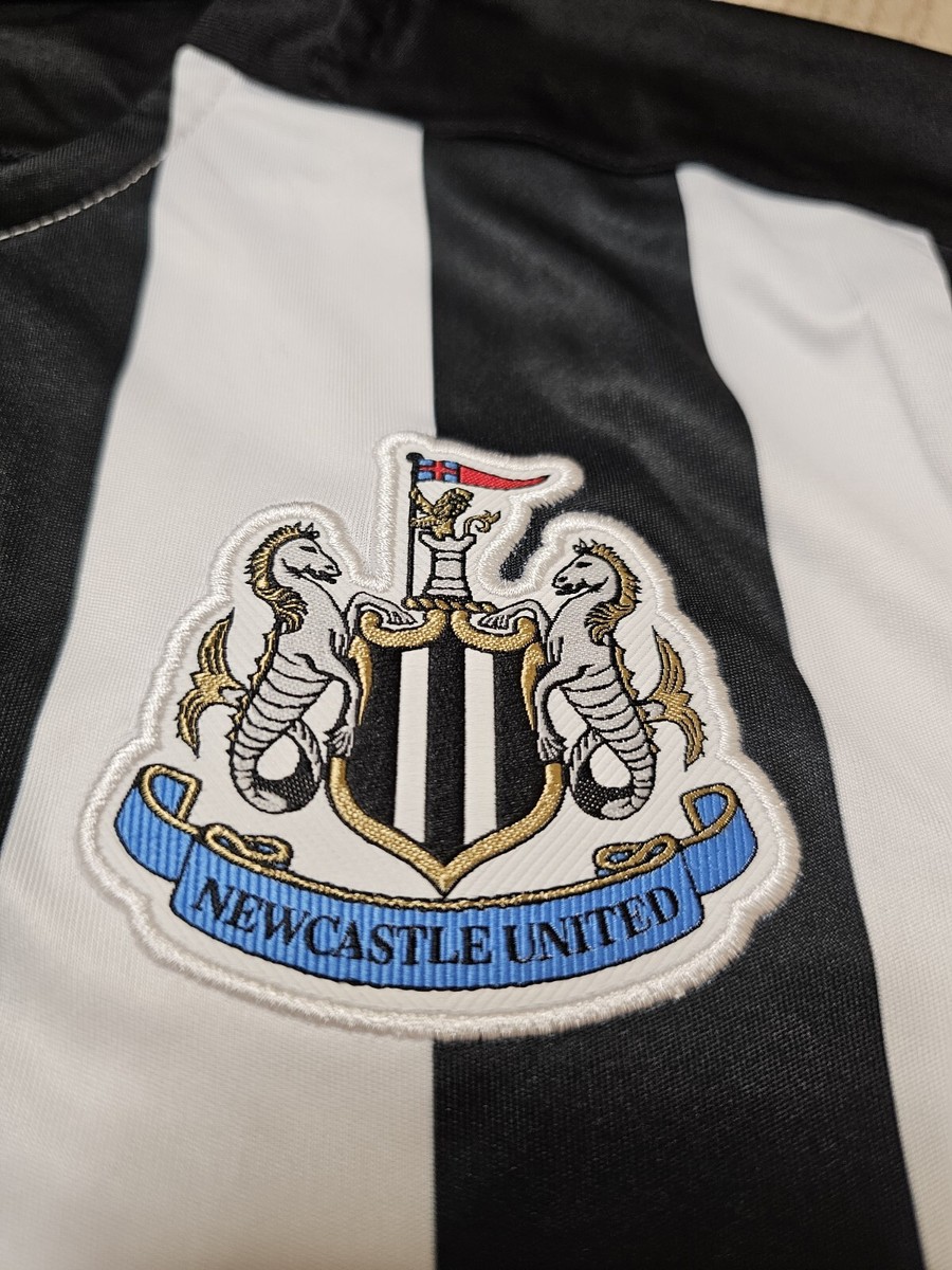 NEWCASTLE UNITED 2020 2021 HOME FOOTBALL SHIRT SOCCER JERSEY M