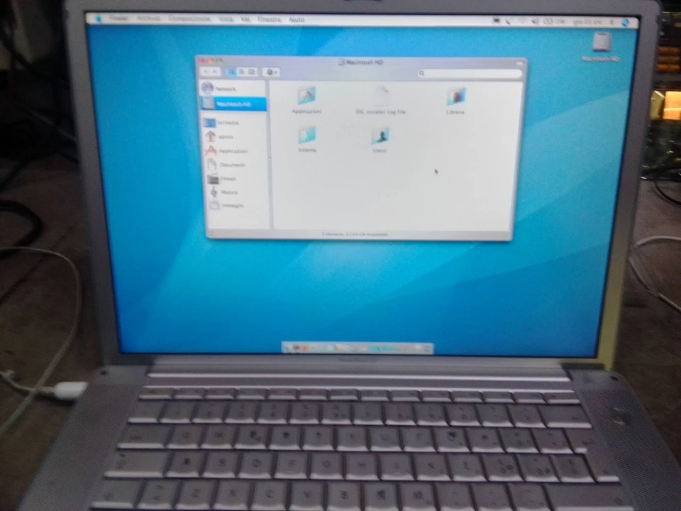 PC APPLE A1106 2005 POWER BOOK G4 - Immagine 2 di 4