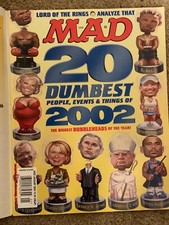 Mad Magazine Januar 2003 #425 20 dümmste Menschen, Ereignisse & Dinge des Jahres 2002