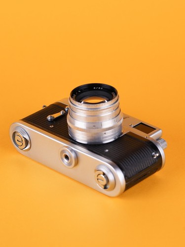 ZORKI 4 Anniversary + Jupiter 8 50/2 lens in nice condition. - Picture 12 of 24