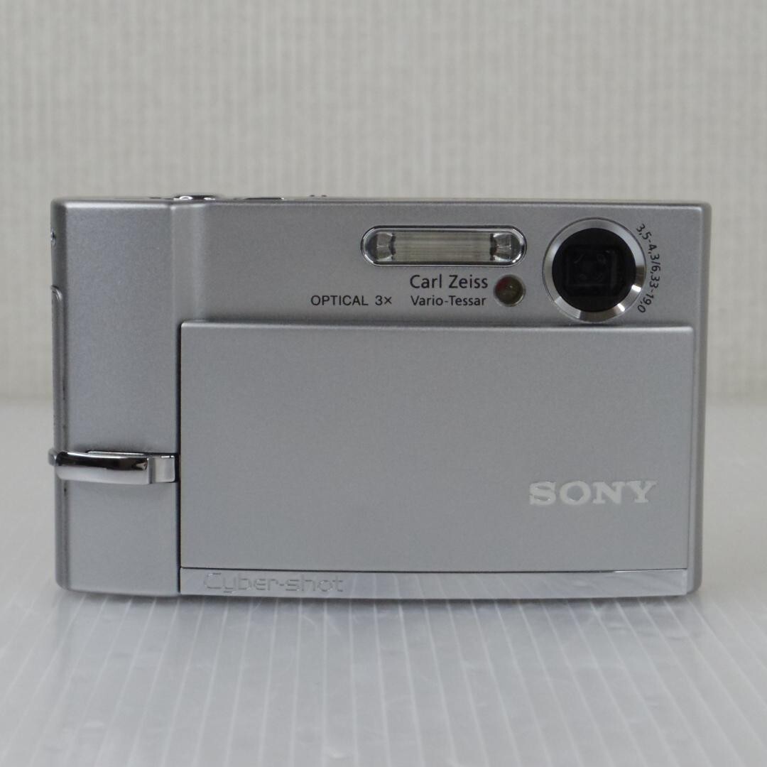 Sony Digital Camera DSC-T50 Cyber Shot Silver 3.0x 7.2MP
