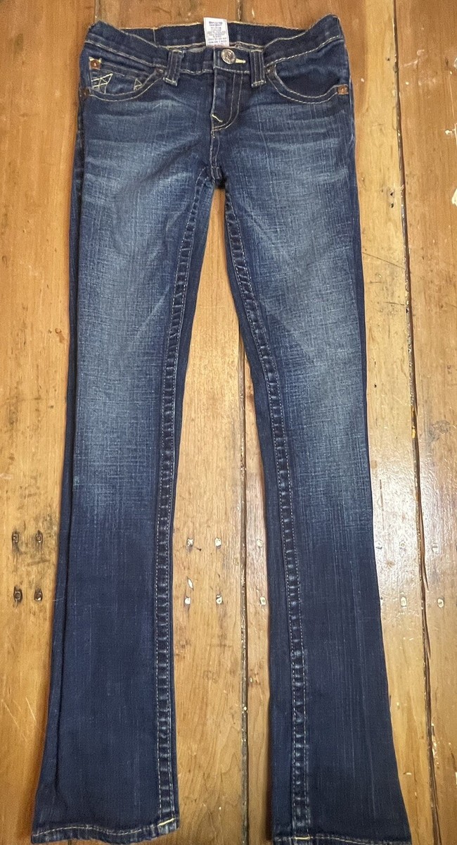 True Religion RN#112790 Low Rise Strait Leg Jeans size 14 | eBay