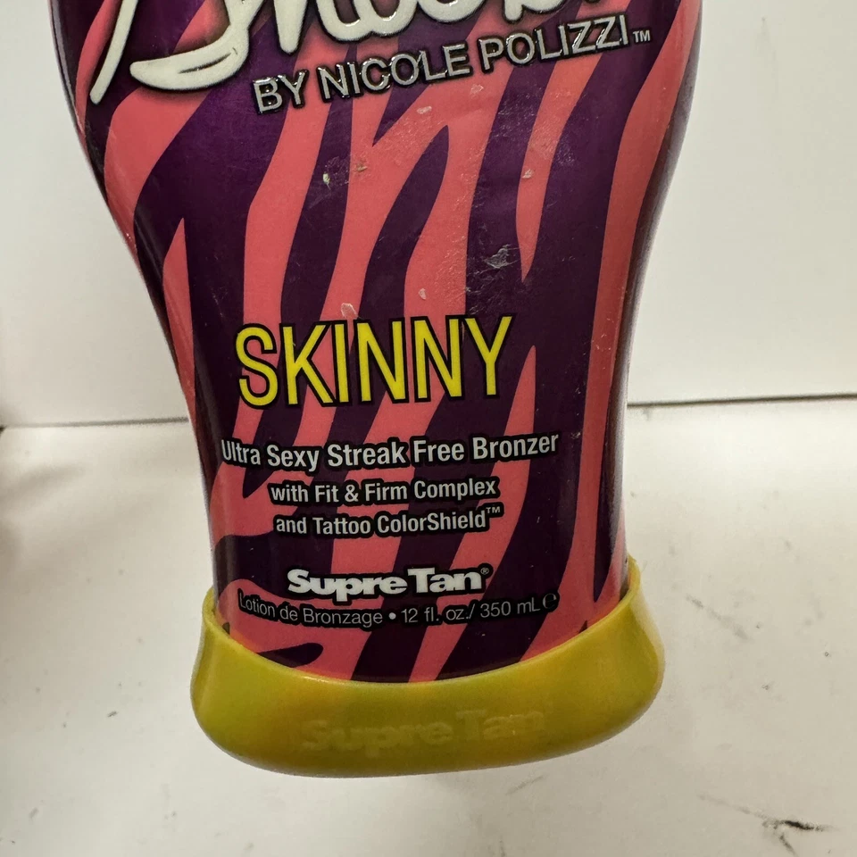 Supre Snooki Skinny Streak free Bronzer Tanning Lotion Supre Tan 12 OZ - Image 2 of 3