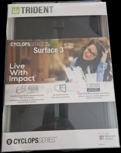 Trident Cyclops Series Case for Microsoft Surface 3 - Black